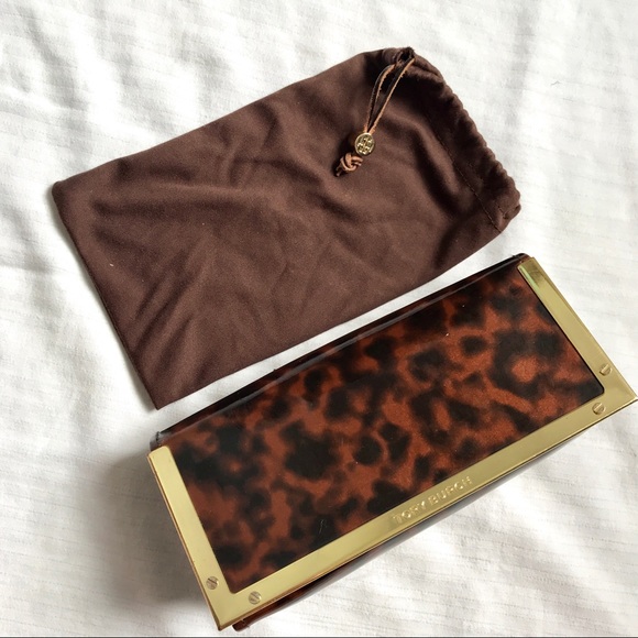Tory Burch Sunglass Case Tortoise - Picture 4 of 7